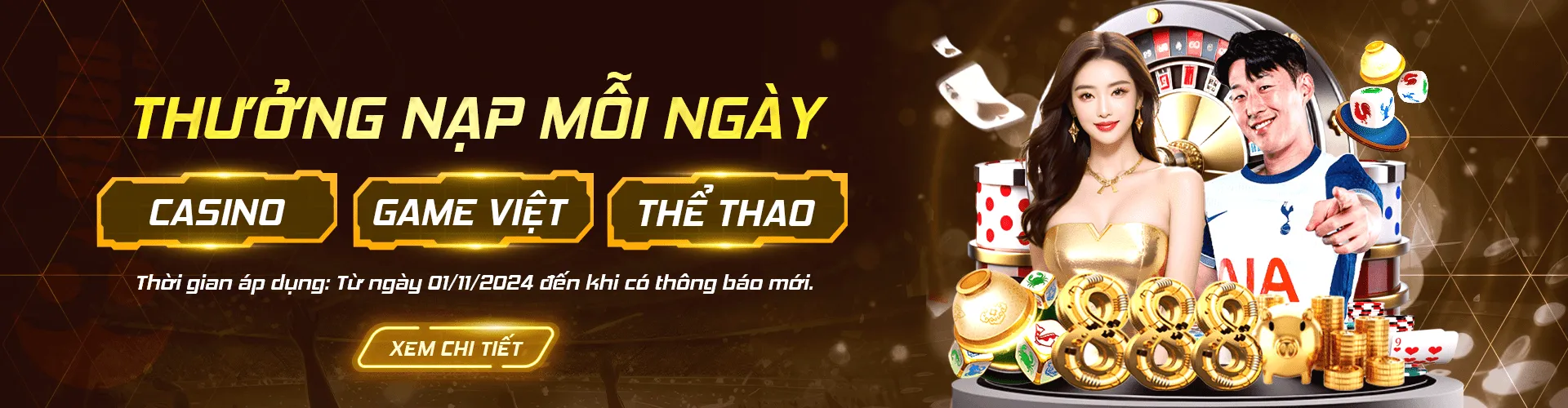 888b tặng tiền khi nạp game